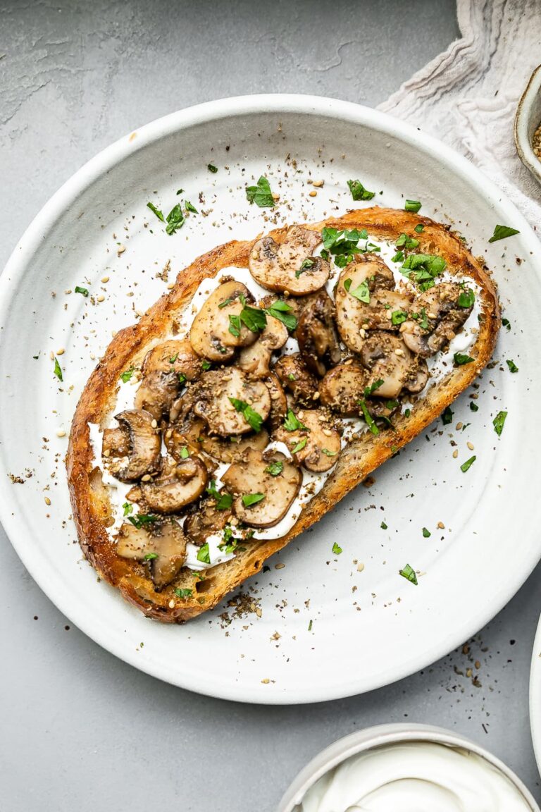 15-Minute Mushroom Toast – Skinnytaste