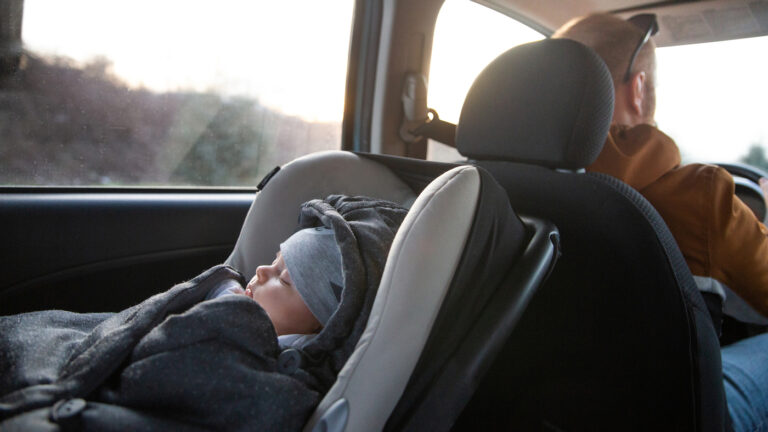 Why you should remove winter coats before putting children in a car seat : NPR