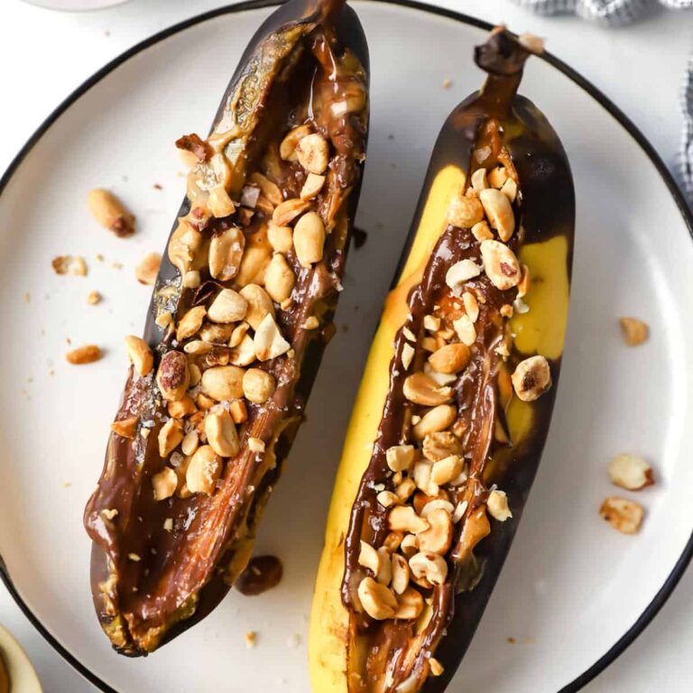 Easy Air Fryer Dessert (Banana Break up!)