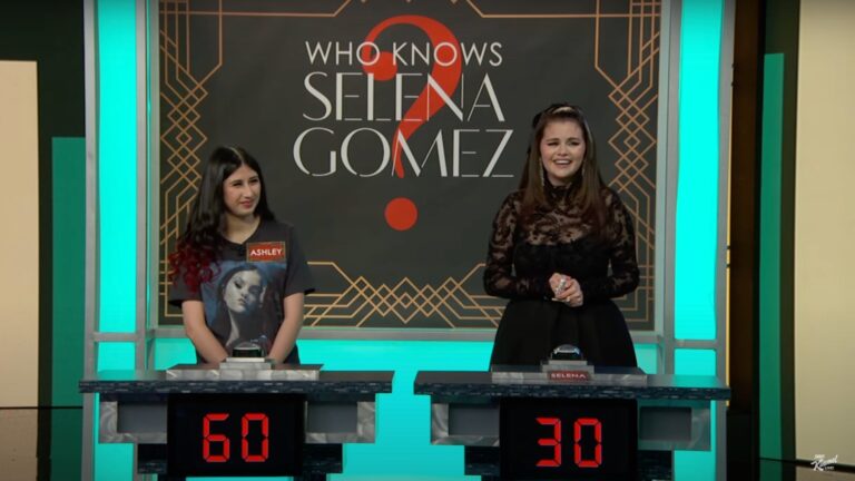 Selena Gomez Competes Against Super Fan in “Who Knows Selena Gomez?”