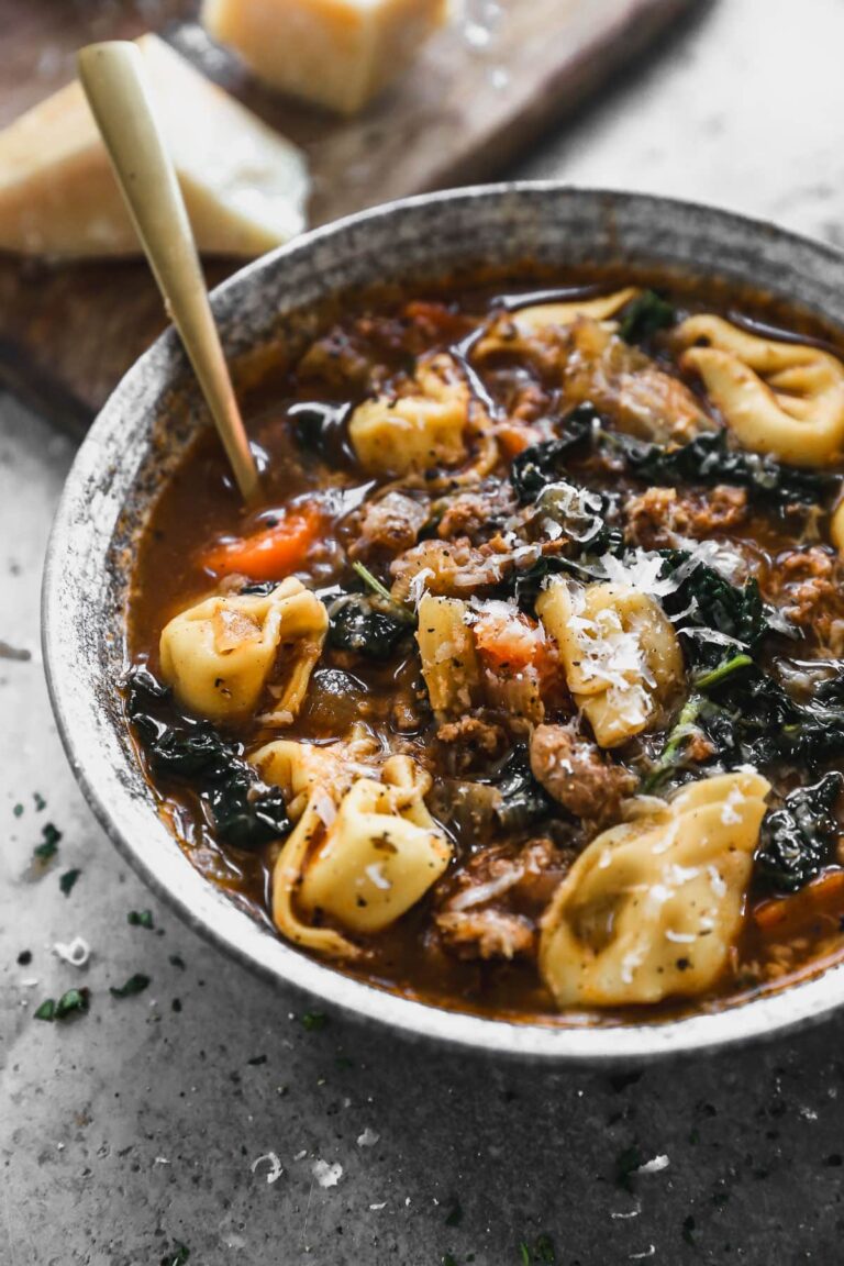 Sausage Tortellini Soup – WellPlated.com