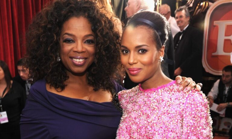 Video Shows Kerry Washington Did NOT Refuse To Greet Oprah