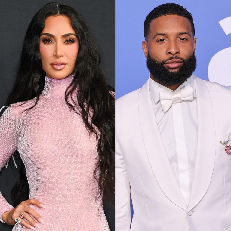 Kim Kardashian & Odell Beckham Jr. Leave Oscars After Party Together