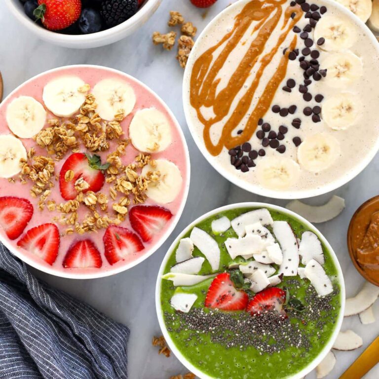 Smoothie Bowl (Three Methods) – Fit Foodie Finds