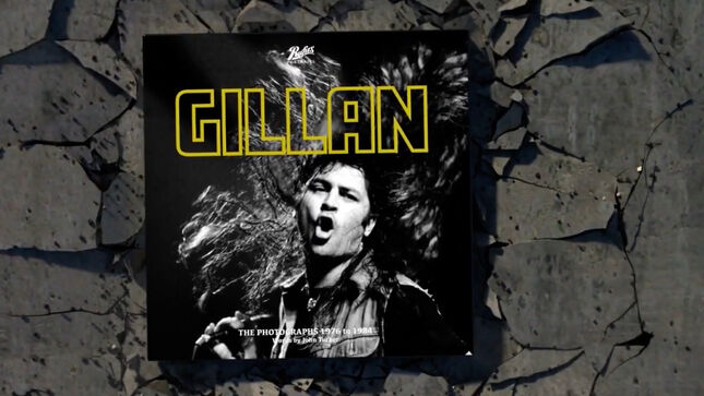 DEEP PURPLE’s IAN GILLAN – Rufus Stone Announces “Portraits Of Gillan” Coffee Table Guide; Video Trailer