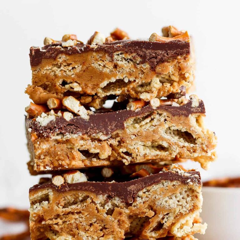 Peanut Butter Chex Bars – Fit Foodie Finds