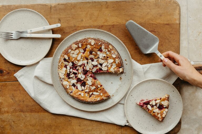 A Grain-Free Lemon Raspberry Cake to Celebrate Spring